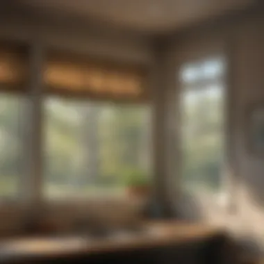 Natural Light Enhancement with the 32 x 18 Hopper Window Daylight filtering through a 32 x 18 hopper window