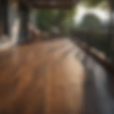 Deck Application Technique