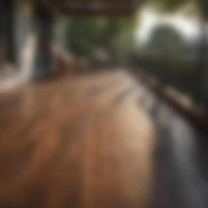 Deck Application Technique