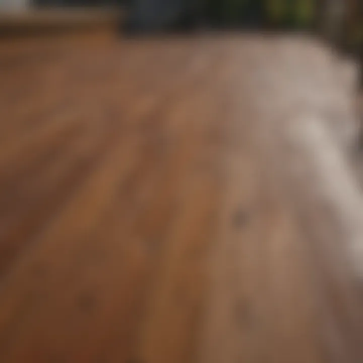 Application process of Defy Extreme Deck Stain