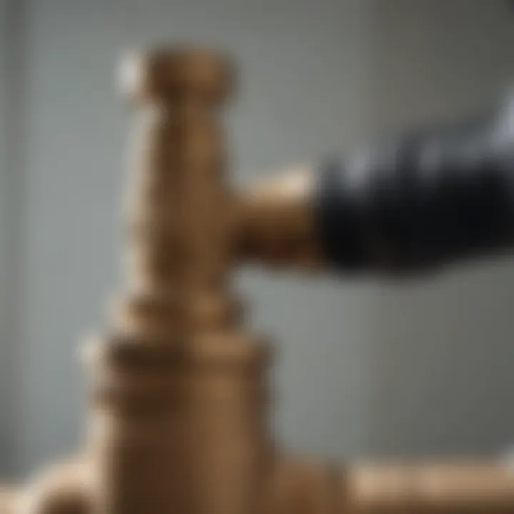 Delta sink sprayer valve assembly