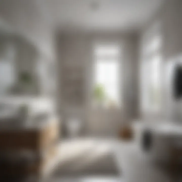 Graphic illustrating the relationship between bathroom size and required CFM