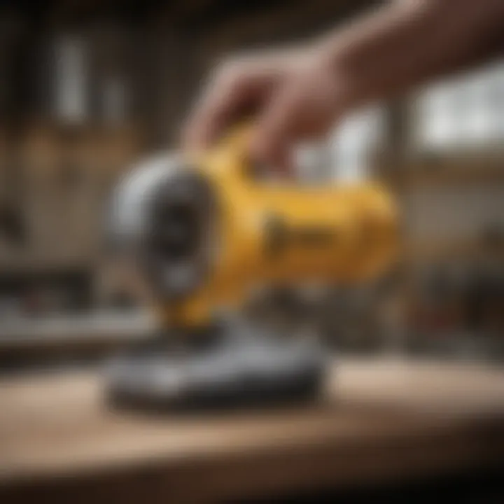 Dewalt Turbo Shear being used on various materials
