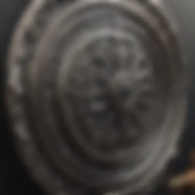Detailed Metal Engraving Using Dremel Engraved metal surface showcasing detailed artwork
