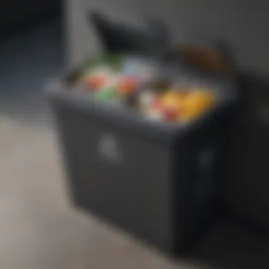 Dual Compartment Recycling Container