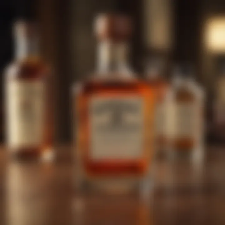 An artistic representation of the cultural significance of bourbon in grooming.
