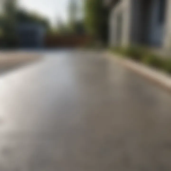 High-Quality Construction of Concrete Driveway Durable Concrete Driveway Construction