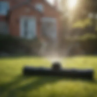 Durable Construction Durable construction of oscillating lawn sprinkler