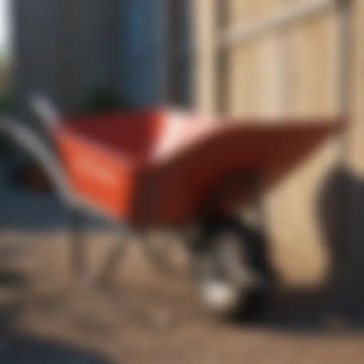 Durable construction of a top-rated wheelbarrow