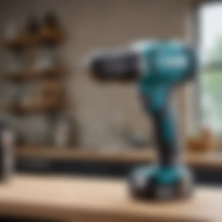 Durable and ergonomic design of Makita XPH10R drill