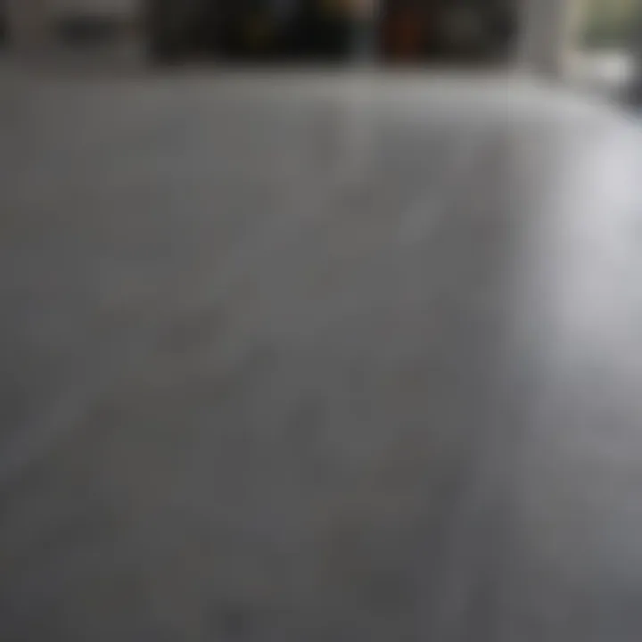 Durable gray paint for garage floors with a high-quality finish