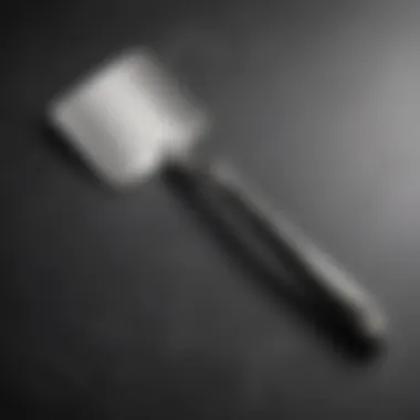 Durable Stainless Steel Spatula with Non-Slip Grip