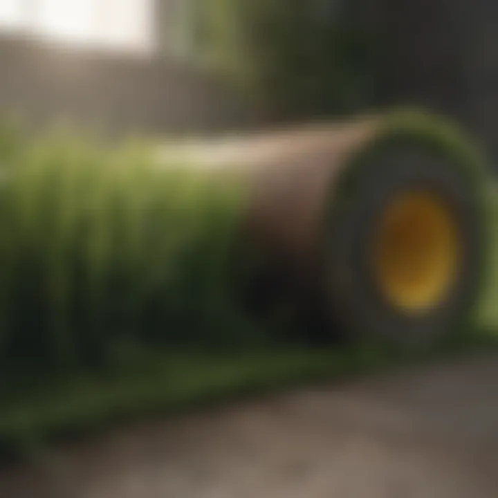 Sustainable Grass Installation Eco-Friendly Grass Roll