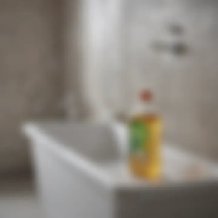 Eco-friendly cleaning products for tubs and showers