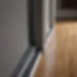 Eco-friendly weatherstripping solution for drafty doors