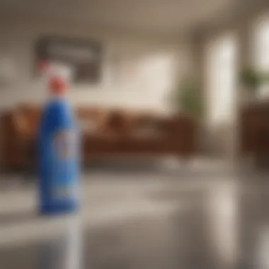 Effective Application Techniques of Clorox Odor Remover Illustration demonstrating effective application techniques of Clorox Odor Remover