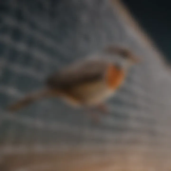 Bird netting for effective bird control