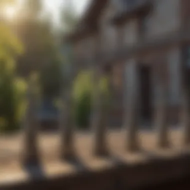 Bird repellent spikes for property protection