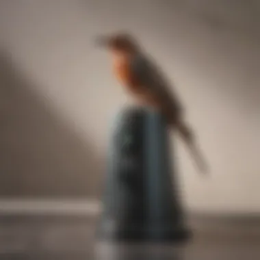 Ultrasonic bird repellent device for bird control