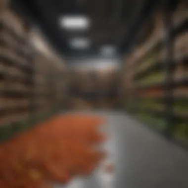 Storage Solutions for Leaves A well-organized storage area for collected leaves