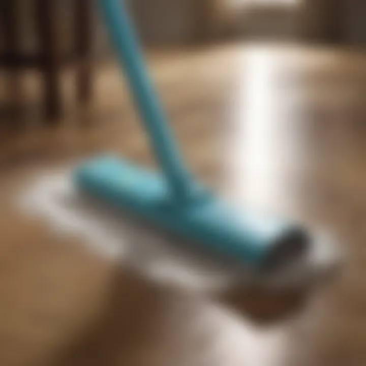 Swiffer Wet Jet showcasing its powerful cleaning capabilities