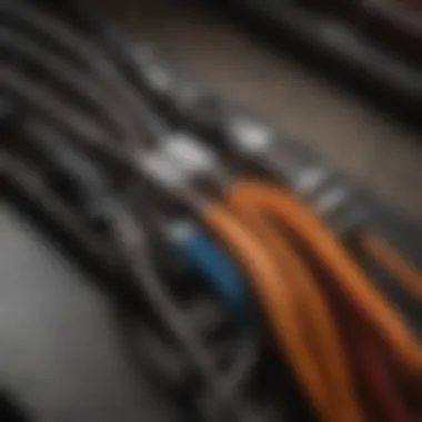 Streamlined Cord Organization Set Efficient Cable Wrap Kit