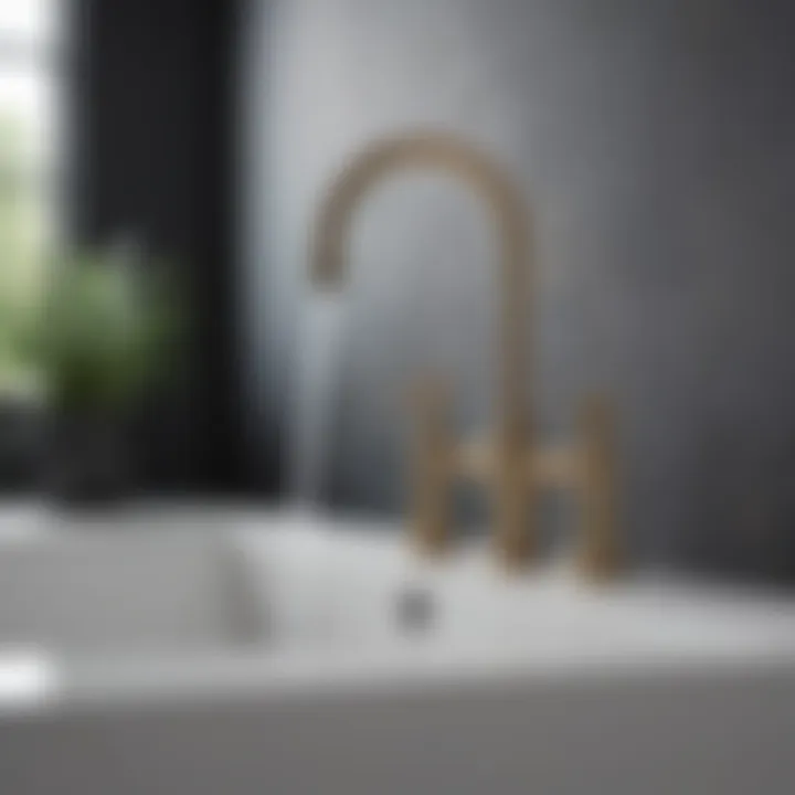 Efficient Laundry Tub Faucet Design