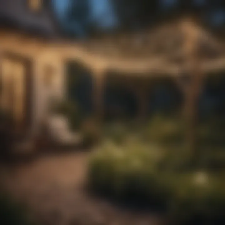 Elegance of String Lights in Garden Decor Elegant String Lights