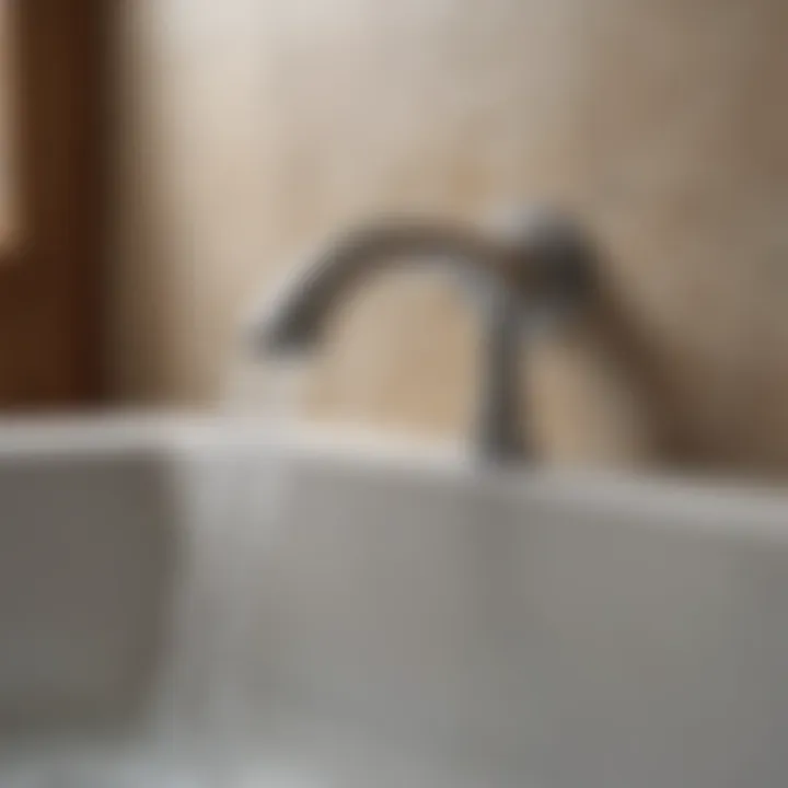 Efficient water flow management with bathtub spout and diverter