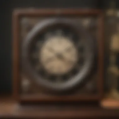 Historical Advertisement of RCA Clock Vintage advertisement showcasing the historical significance of RCA clocks