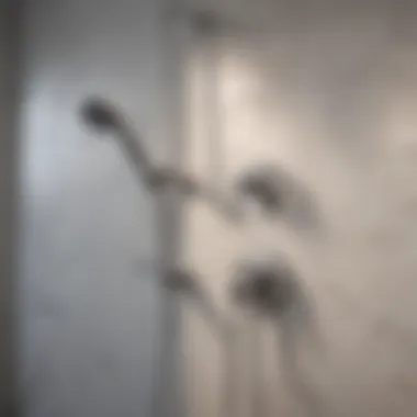 Sophistication in Simplicity: Optimized Shower Equipment Elegant bathroom shower setup with optimized equipment