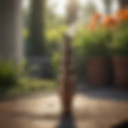 Elegant Garden Spray Nozzle Design