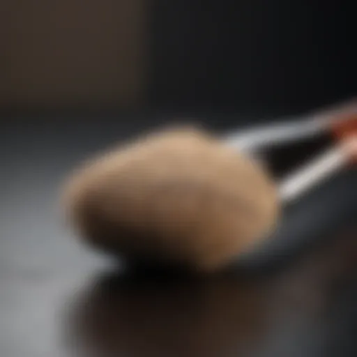 Elegant Purdy Brush with Fine Bristles