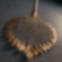 Elegantly Designed Metal Leaf Rake