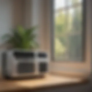 25,000 BTU window air conditioner showcasing energy-saving features