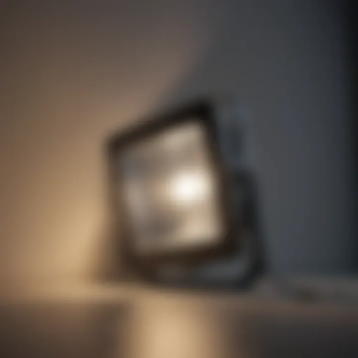 Sleek and Energy-Saving LED Flood Light Design Energy-Saving LED Flood Light