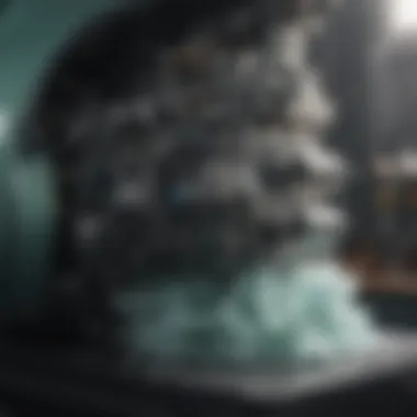 Engine Components Being Treated with Seafoam Car Additive