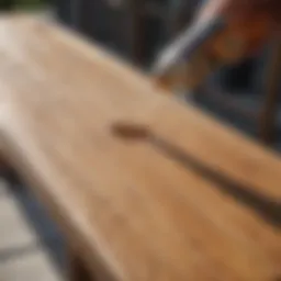 Protective Sealant for Outdoor Wood Furniture