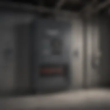 Efficient power management with 200 amp load center