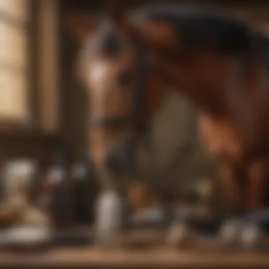 Equestrian Grooming Tools Set for Ultimate Horse Care Routine Equestrian Grooming Tools Set