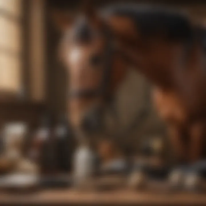 Equestrian Grooming Tools Set for Ultimate Horse Care Routine Equestrian Grooming Tools Set