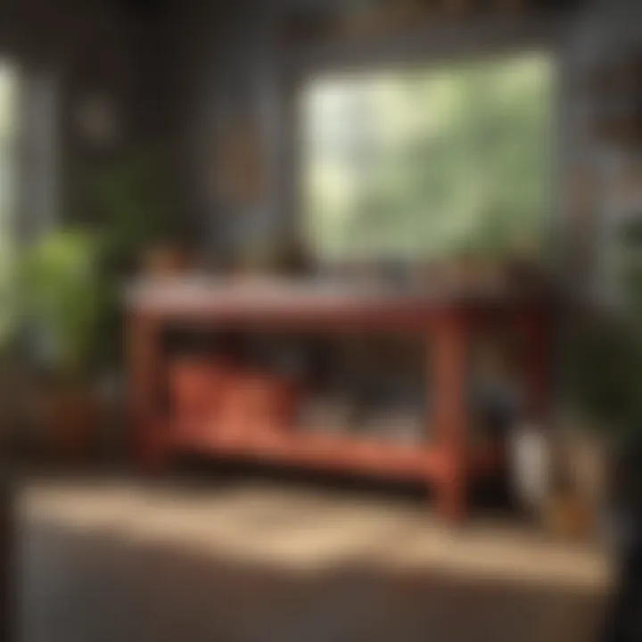 Innovative Ergonomics Visual Ergonomic Design Features of Ace Hardware Potting Bench