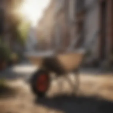 Ergonomic Features Ergonomic wheelbarrow features for enhanced usability