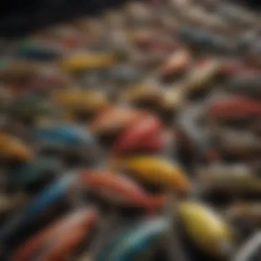 Diverse Selection of Fishing Baits Variety of Fishing Baits