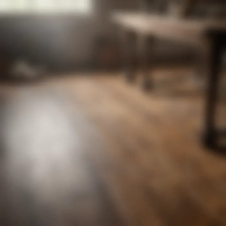 Comparison of wood sealed with traditional sealer versus water-based sealer