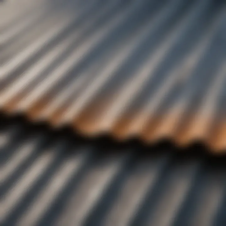 Lightweight nature of corrugated plastic roofing showcased