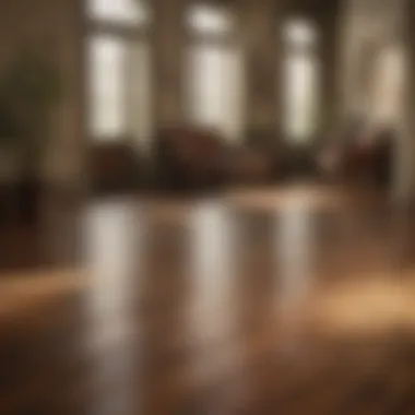 Inviting Minwax Hickory Floor Aesthetics Minwax Hickory flooring highlighting warm and inviting ambiance