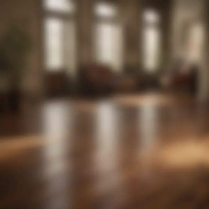 Inviting Minwax Hickory Floor Aesthetics Minwax Hickory flooring highlighting warm and inviting ambiance