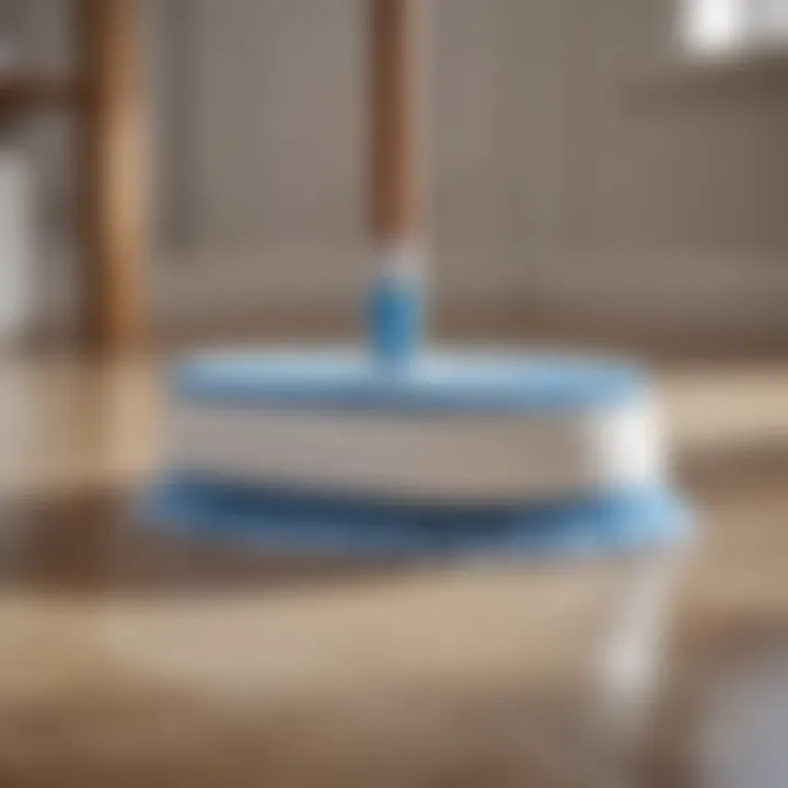 Innovative design of Mr. Clean Spin Mop refills