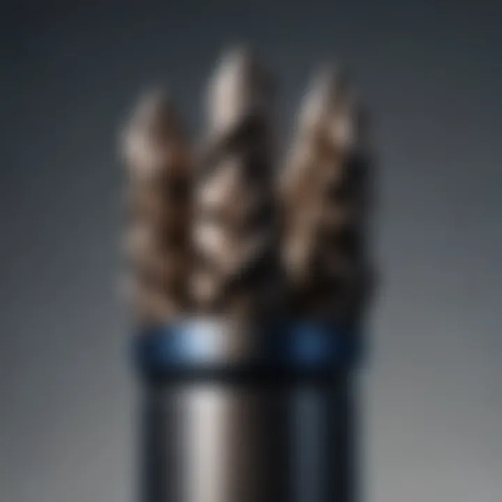 Cobalt drill bit for heavy-duty metal applications